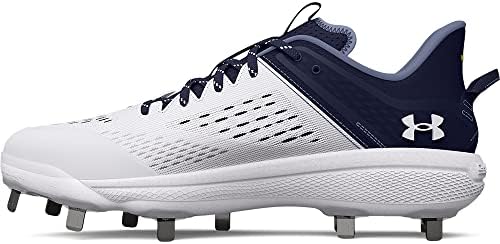 Under Armour Tênis masculino Yard Low Mt Baseball Cleat, Azul